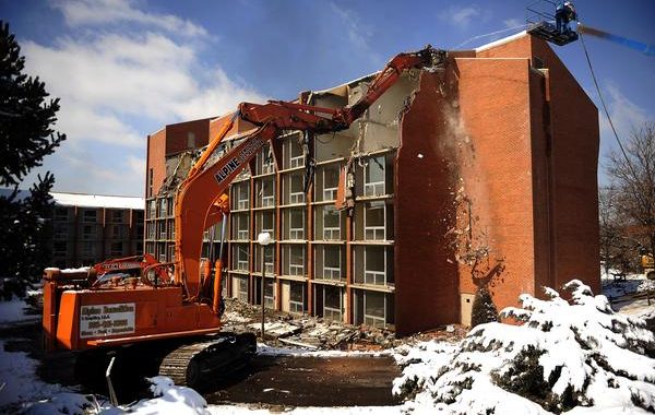 Four Points by Sheraton Hotel Demolition Denver